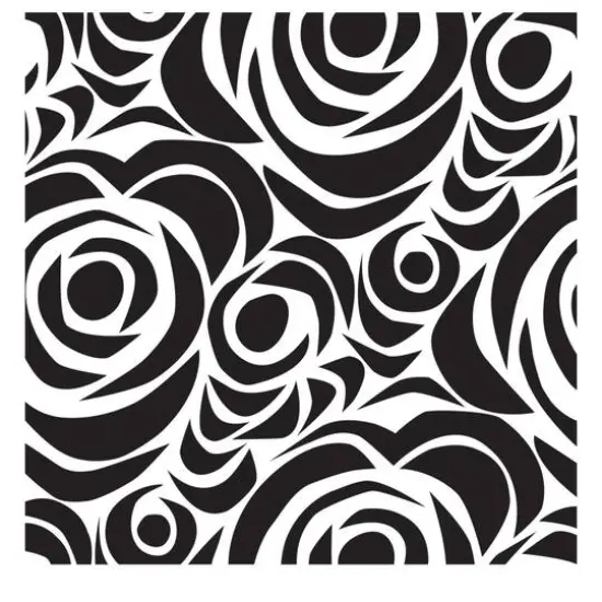 The Crafter's Workshop Echoes Stencil {1}