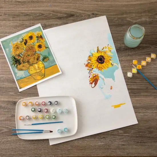 Van Gogh Vase Paint-by-Number Kit by Artist's Loft&trade; Necessities&trade; {3}