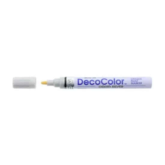 Decocolor&trade; Broad Paint Marker Silver {1}