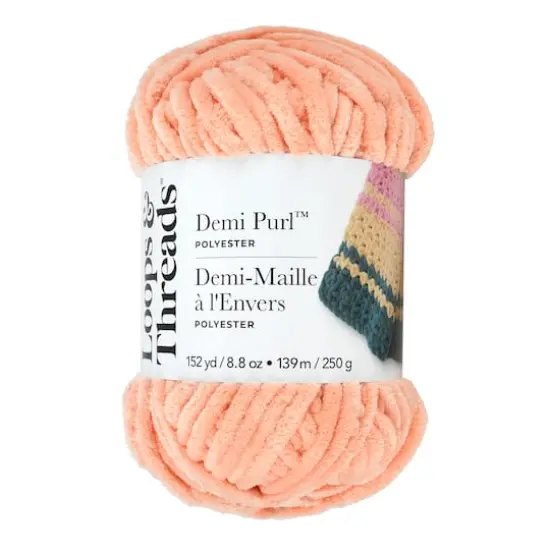 Demi Purl&trade; Yarn by Loops & Threads&reg; Almost Apricot {1}