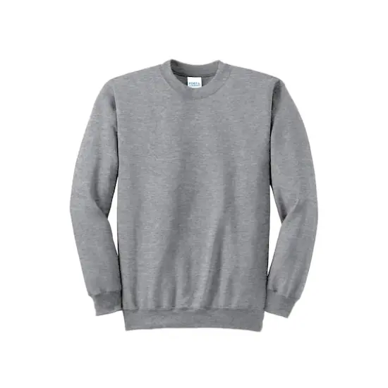 Port & Company&reg; Essential Fleece Crewneck Sweatshirt Athletic Heather {1}