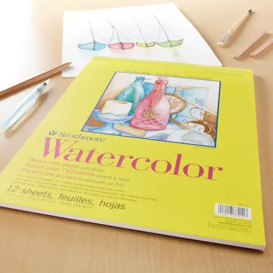 Strathmore&reg; 300 Series Watercolor Paper Pad {3}