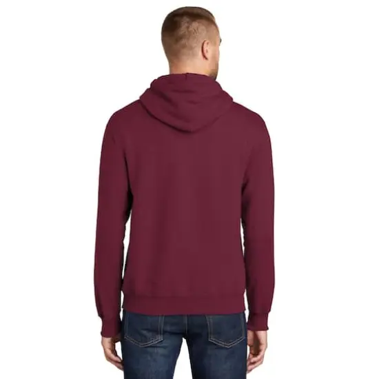 Port & Company&reg; Tall Essential Fleece Pullover Hooded Sweatshirt Cardinal {6}