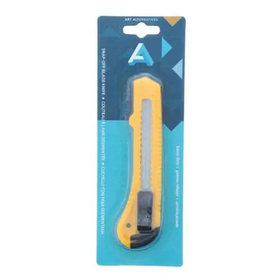 Art Alternatives Heavy Duty Locking Snap-Off Blade Knife {1}