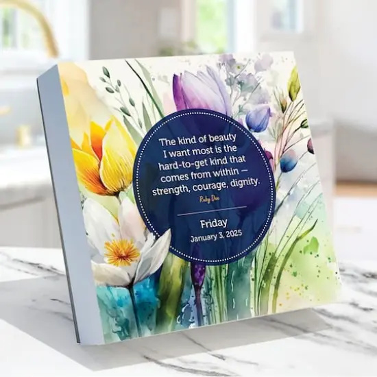 TF Publishing 2025 Seize the Day Daily Desktop Calendar {4}