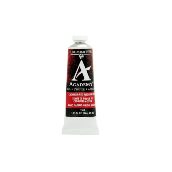 Grumbacher&reg; Academy&reg; Oil Color, 37mL Cadmium Red Medium Hue {1}