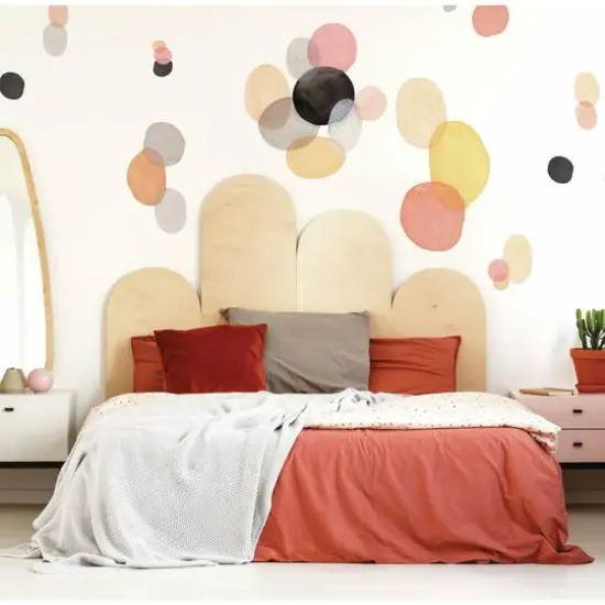 RoomMates Abstract Watercolor Shapes Peel & Stick Decals {3}