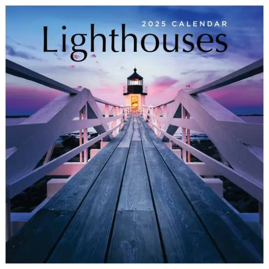 TF Publishing 2025 Lighthouses Wall Calendar {1}
