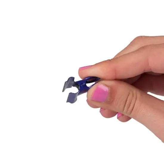 JAM Paper 22mm Metal Bulldog Clips, 25ct. Purple {6}