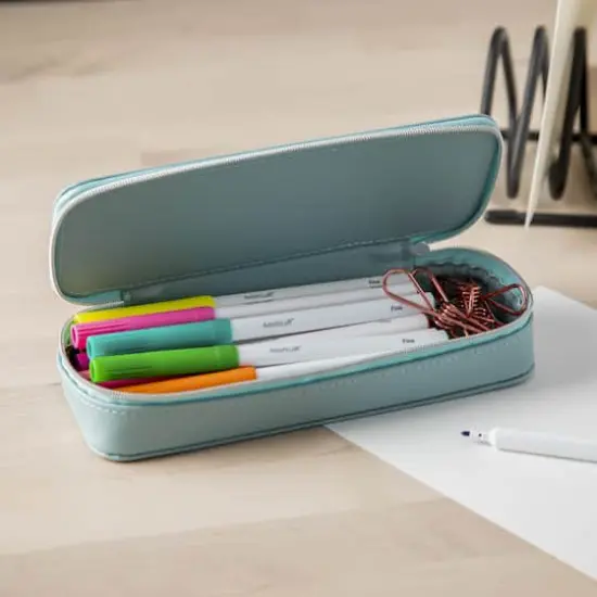 Zipper Pencil Pouch by Artist's Loft&trade; Mint {3}
