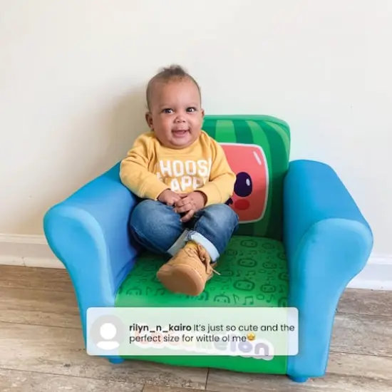 Delta Children CoComelon Upholstered Chair {3}