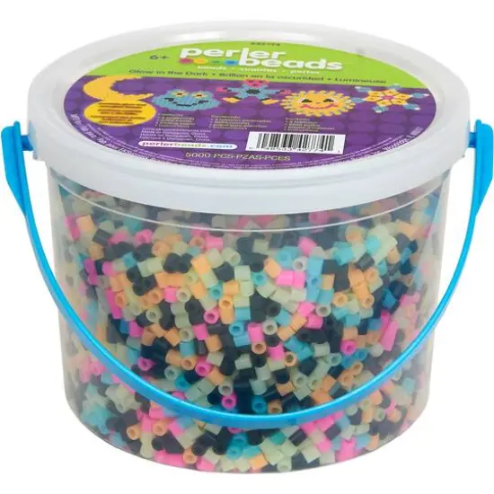 Perler Beads&trade; Glow in the Dark Activity Bucket {8}