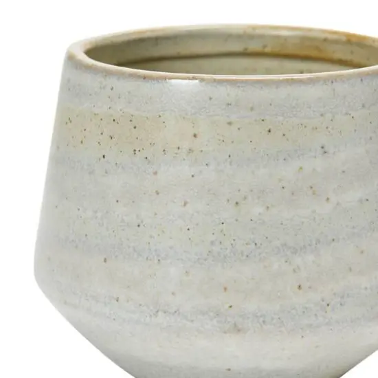4'' Reactive Glaze Stoneware Planter {5}