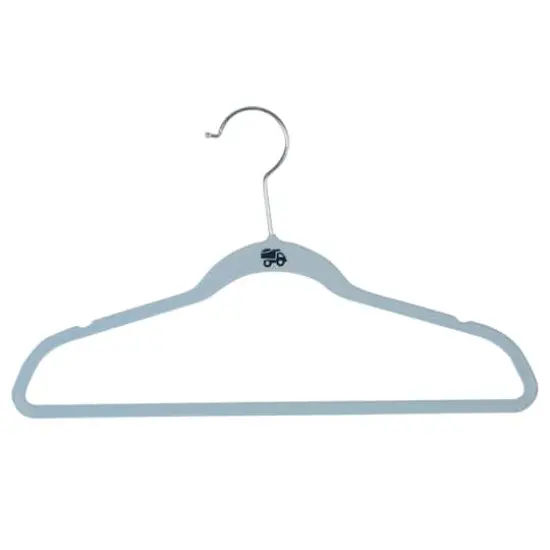 Simplify Kids Velvet Hangers, 25ct. Light Blue {4}