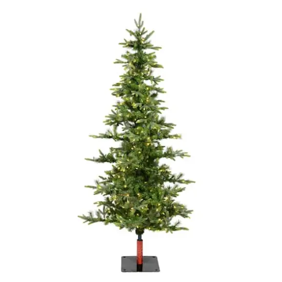 6ft. Pre-Lit Shawnee Fir Artificial Christmas Tree, Warm White LED Dura-Lit Lights {1}