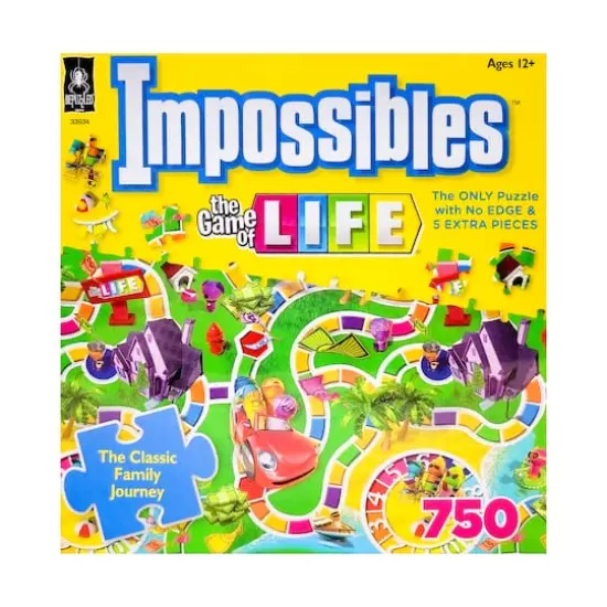 Impossibles Puzzle - Hasbro The Game of Life: 750 Pcs {3}