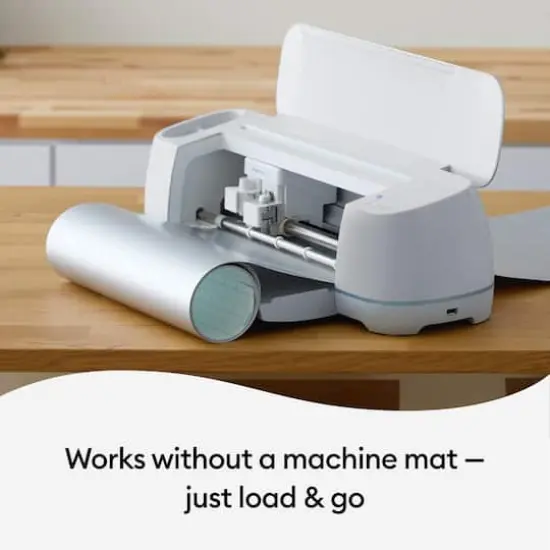 Cricut&reg; 12ft. Removable Matte Metallic Smart Vinyl&trade; Silver {5}