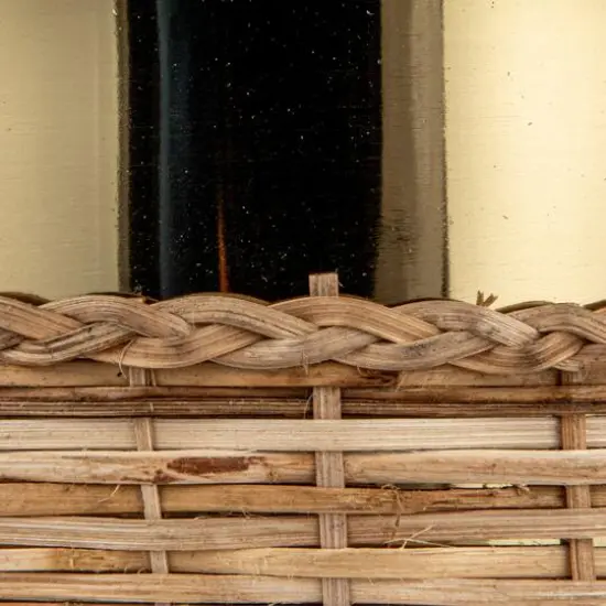 Hello Honey&reg; 3qt. Boho-Chic Rattan & Steel Ice Bucket {10}