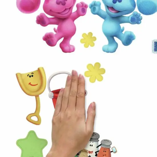 RoomMates Blue's Clues Peel & Stick Wall Decals {6}
