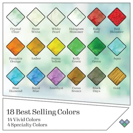 Plaid® Gallery Glass® 18 Color Stained Glass Painting Kit {3}