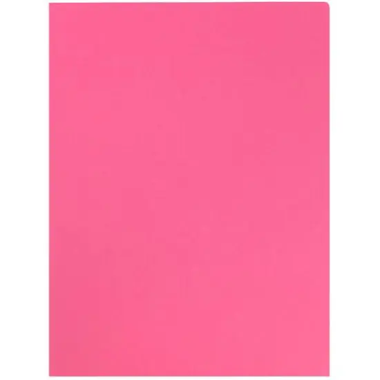 JAM Paper Premium Matte 2-Pocket Folders, 100ct. Magenta {7}