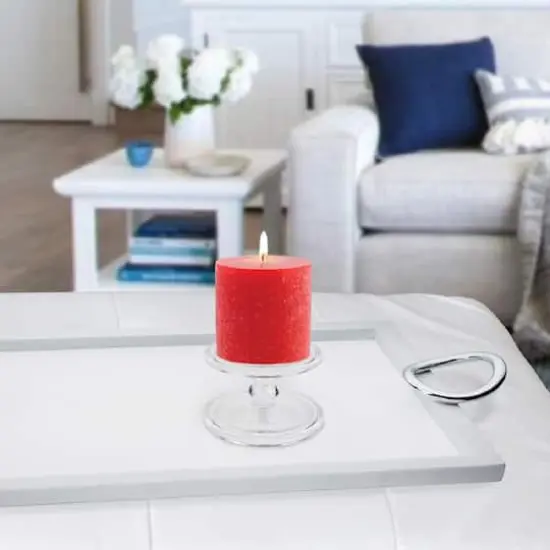 Root Candles 3" x 3" Unscented Timberline&trade; Pillar Candle Red {4}