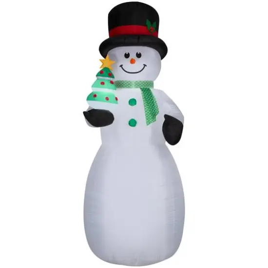 10ft. Airblown&reg; Inflatable Christmas Giant Snowman {1}