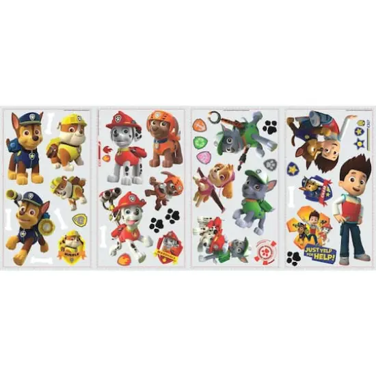 RoomMates Paw Patrol Peel & Stick Wall Decals {3}
