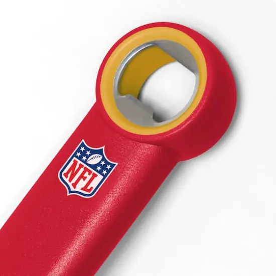 NFL Stainless Steel BBQ Spatula with Bottle Opener Kansas City Chiefs {6}