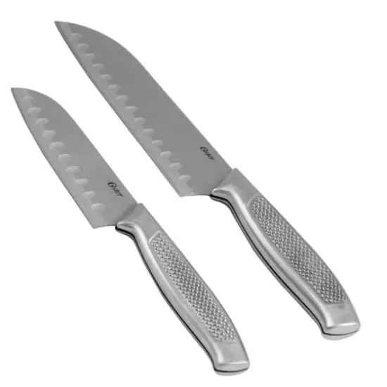Oster Edgefield Stainless Steel Santoku Knife Set {1}