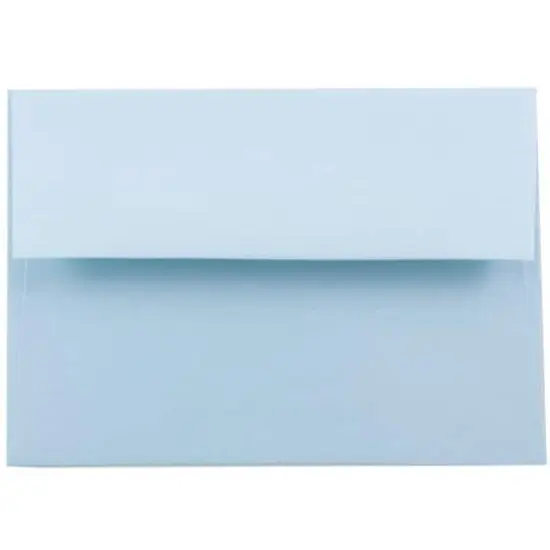 JAM Paper A7 Premium Invitation Envelopes, 50ct. Pastel Baby Blue {1}