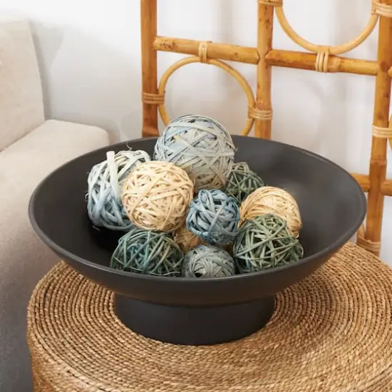 Cream Dried Plant Natural Foliage with Fishnet Bag {3}