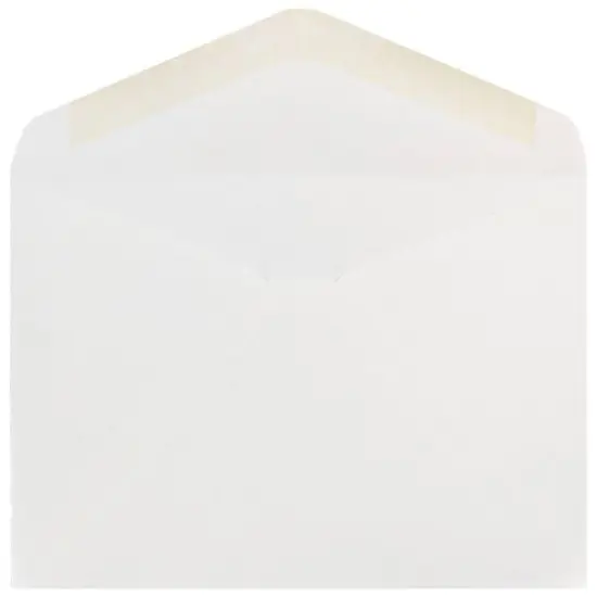 JAM Paper White A7 Invitation Envelopes with V-Flap, 100ct. {3}