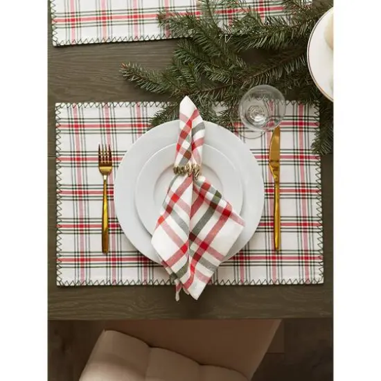 DII&reg; Embellished Jolly Tree Placemats, 4ct. {10}
