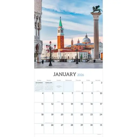 2026 Italy Wall Calendar {3}
