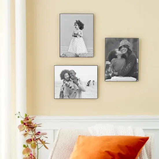 3 Pack Basics 8.5" x 11" Black Frames by Studio D&eacute;cor&reg; {3}