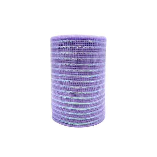 5.5" x 45ft. Lavender Mesh Ribbon by Celebrate It&trade; {1}