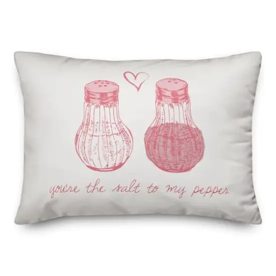 Salt To My Pepper Throw Pillow {1}