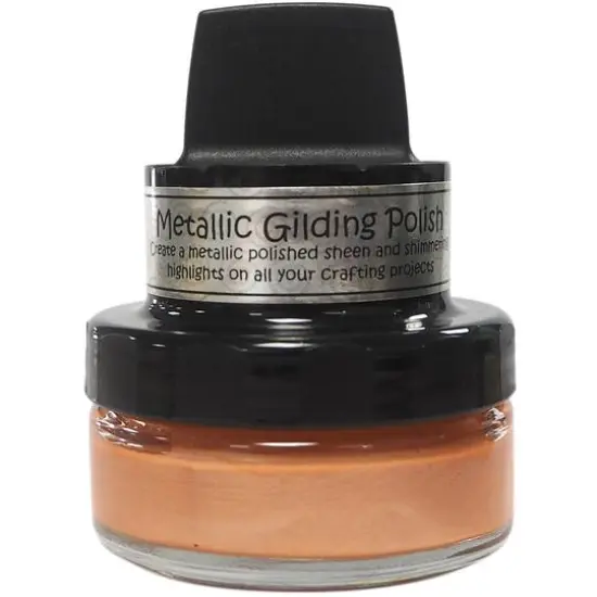 Creative Expressions Cosmic Shimmer Metallic Gilding Polish Apricot {1}