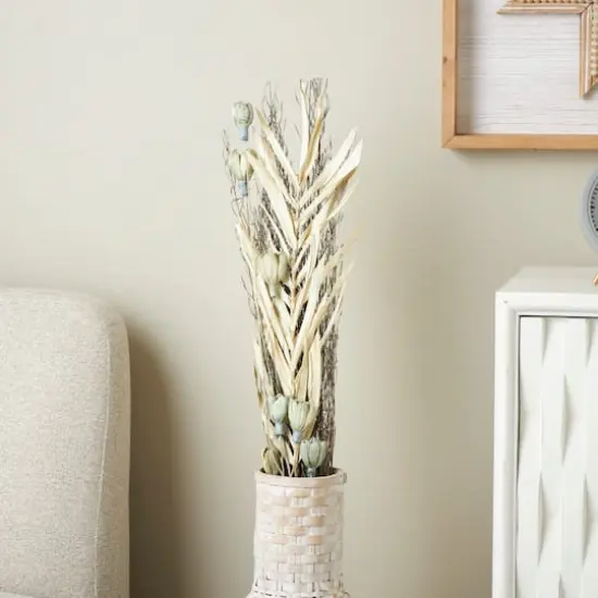 Light Brown Palm Leaf & Branch Bundle {7}