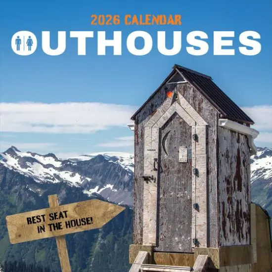 2026 Outhouses Wall Calendar {1}
