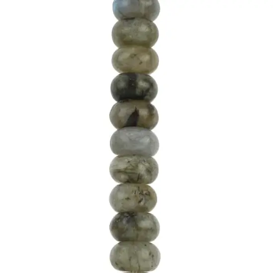 Green Labradorite Rondelle Beads, 8mm by Bead Landing&trade; {1}