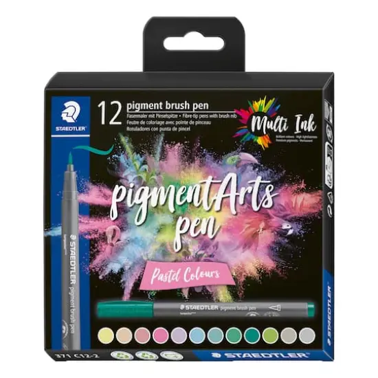 STAEDTLER&reg; Pigments Arts Pastel Brush Pen Set {1}