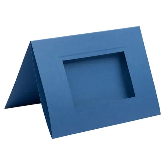 JAM Paper A7 Photo Notecards, 24ct. Blue {1}