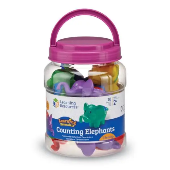 Learning Resources Snap-n-Learn Counting Elephants {7}
