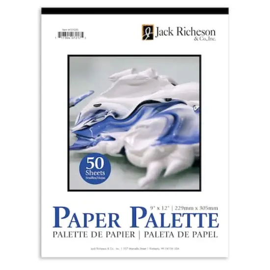 Jack Richeson Disposable Palette, 9" &times; 12" {1}