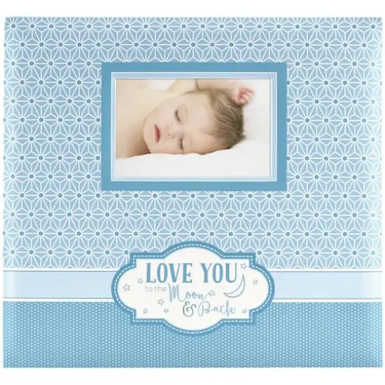 MBI&reg; Expressions Moon & Back Post Bound Photo Album {1}