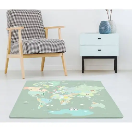 FloorPops Around the World Interlocking Floor Tiles {3}
