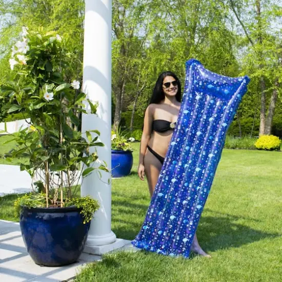 Swimline 6ft. Aquatic Marine Animals Inflatable Pool Raft {4}