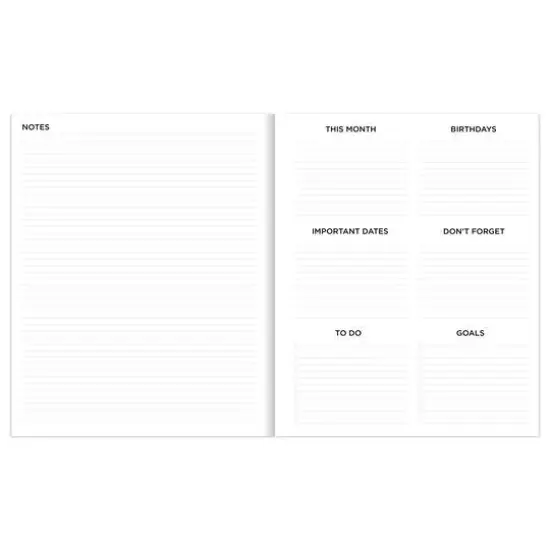 TF Publishing 2023-2024 Field of Goldenrod Large Monthly Planner {4}